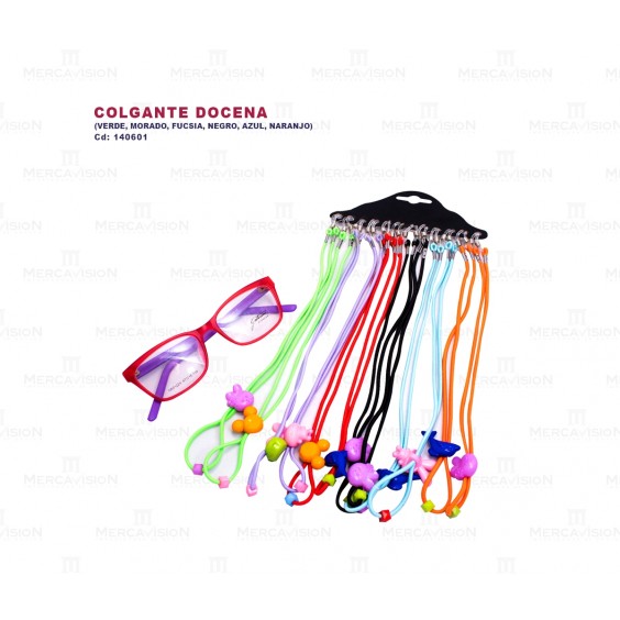 COLGANTE ELASTICADO COLORES